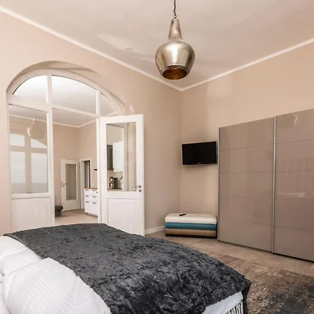 Апартаменты Appartementhaus Bellevue Остзебад Бинц